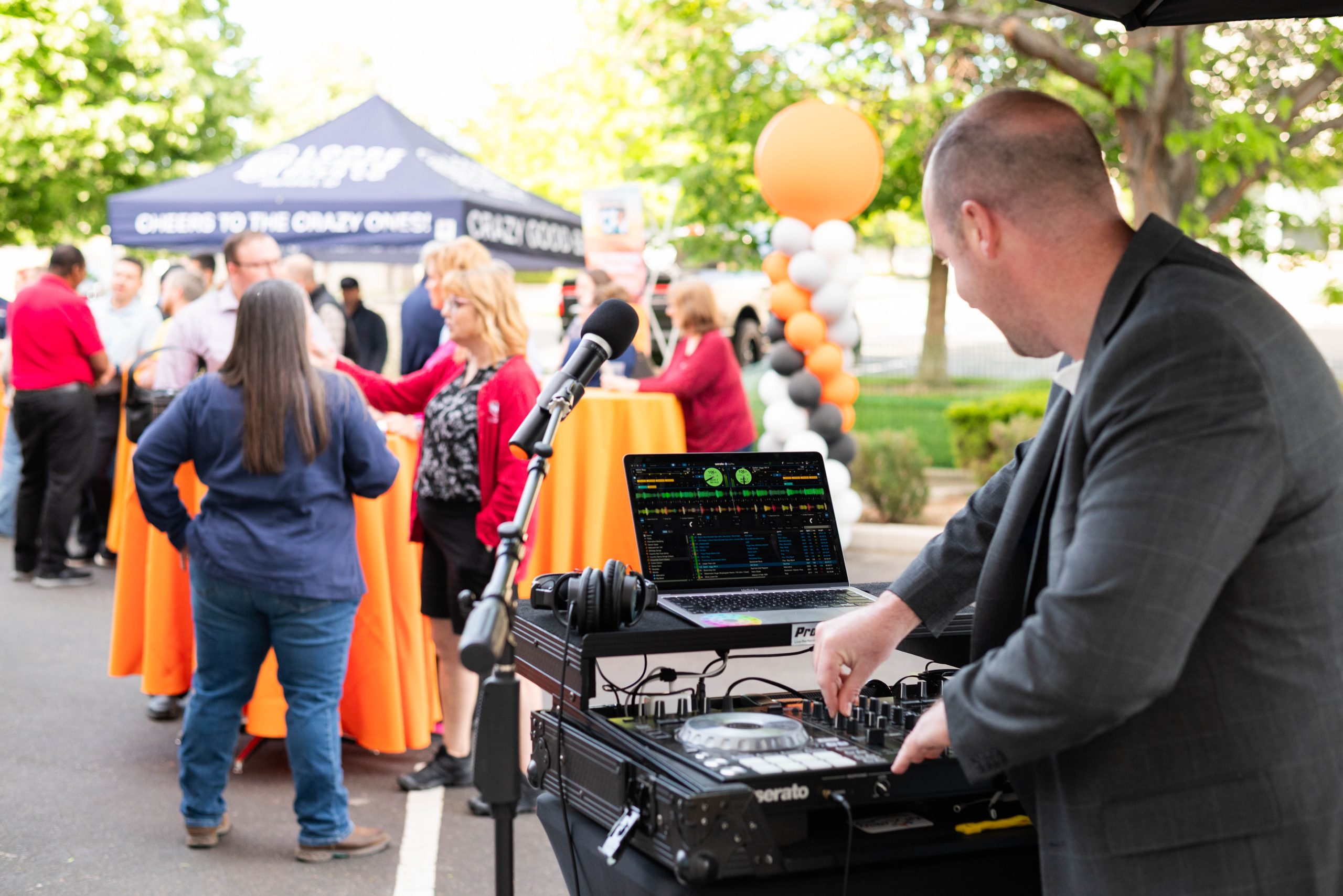 Preston's Side with People in Front